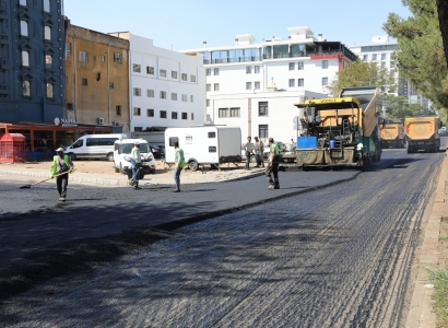 Elazığ Bulvarı ve Kıbrıs Caddesi asfaltlanıyor