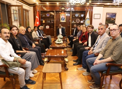 Mezopotamya Su Forumu katılımcılarından DBB’ye ziyaret