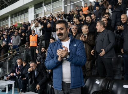 Eşbaşkan Hatun, Amedspor-Vanspor maçını izledi