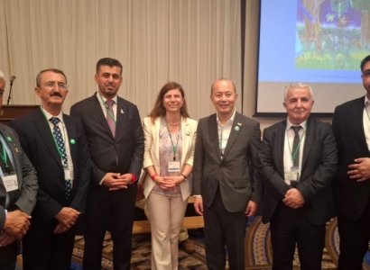 Eşbaşkan Bucak, Mayors for Peace resepsiyonuna katıldı
