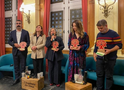 Eşbaşkanlar, Danielle Mitterrand Vakfı’nın ödül törenine katıldı