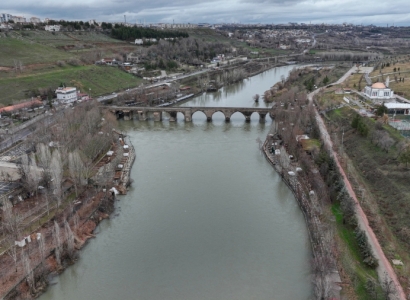 Yoğun yağışlar Dicle Nehri kıyısındaki yapılaşma riskini ortaya çıkardı