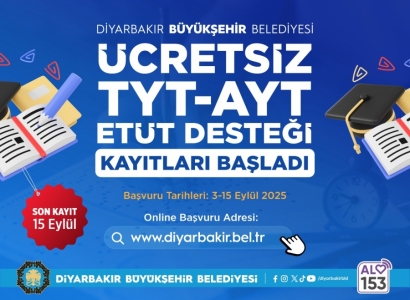 TYT-AYT’ye hazırlanan öğrencilere ücretsiz etüt desteği verilecek