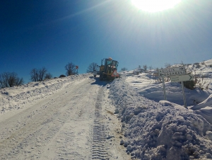 Bin 927 km kırsal mahalle yolu ulaşıma a&ccedil;ıldı