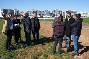 Eşbaşkanlar, bağımlılıkla m&uuml;cadele merkezi i&ccedil;in saha incelemesi yaptı