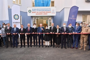 TBMM Başkanı Şentop, Şehit Ali Gaffar Okkan Akademi Lisesinin açılışını yaptı