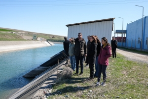 Eşbaşkanlar Dicle&rsquo;de i&ccedil;me suyu altyapı tesislerini yerinde inceledi