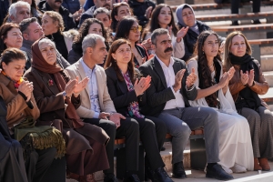 Eşbaşkanlar, Newroz deklarasyonuna katıldı