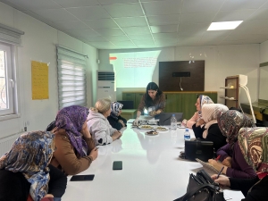 Kadın yaşam merkezlerinde doğal bitkilerle uygulamalı eğitim