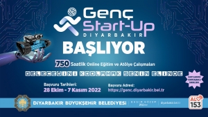 “Genç Start-Up Diyarbakır” projesine başvurular başladı