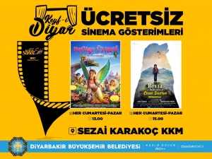 Keyf-i Diyar ücretsiz sinema gösterimleri sürüyor