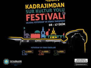 “Kadrajımdan Sur kültür yolu festivali” ulusal fotoğraf ve video yarışması