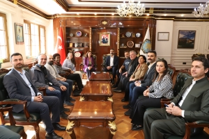 Visit by the International Amed Theatre Festival Preparatory Committee to the Co-Mayors