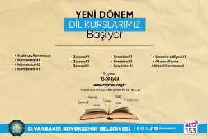Qeydên serdema payîzê ya kursên zimanî dest pê kir