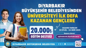 DBB&#039;den üniversiteye ilk kez yerleşen öğrencilere eğitim desteği