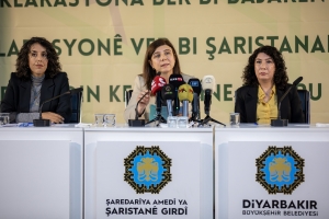 Eşbaşkan Bucak: Kenti kadınlarla birlikte yeniden kurmak i&ccedil;in kararlıyız