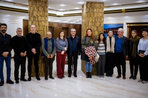 Akademisyen, siyasetçi ve aktivistler Büyükşehir Belediyesini ziyaret etti