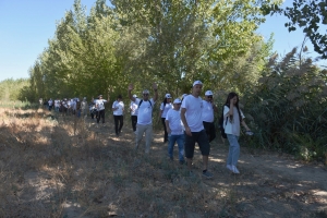 Avrupa Hareketlilik Haftası kapsamında doğa yürüyüşü düzenlendi