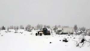“Kar Kaplanları” Mart ayında da karla mücadelede