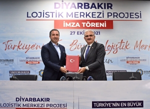 Türkiye’nin en büyük lojistik merkezi projesinde imzalar atıldı