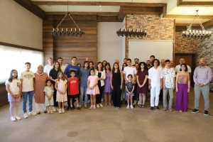 Eşbaşkan Bucak, LGS’de tam puan alan öğrencilerle buluştu