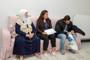 DBB ekipleri, yaşı ilerlemiş yurttaşların talep ve ihtiya&ccedil;larını yerinde dinledi