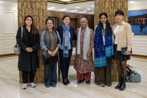 Indian women&rsquo;s delegation visits DBB