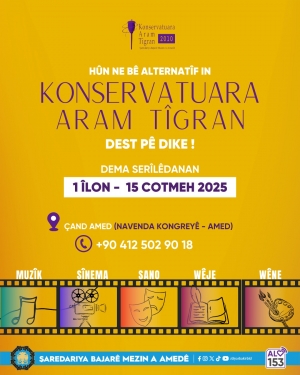 Konservatuara Aram Tîgran dîsa tê vekirin