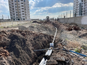 Pêdiviya binesaziyê û ava vexwarinê li nişîngehên nû tê dabînkirin