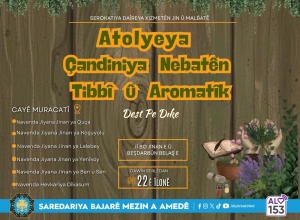 Zanîna jinan a li ser xwezayê bi atolyeyê dê ji nû ve zindî bibe