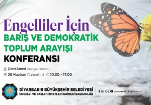 Konferansa &quot;lêgerîna aştî û civakek demokratîk ji bo astengdaran&quot; tê lidarxistin