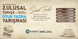 DBŞT’den 2. Ulusal Türkçe-Kürtçe Oyun Yazma Yarışması