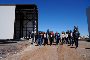 Eş Başkanlar, İleri Biyolojik Atıksu Arıtma Tesisi’ndeki çalışmaları yerinde inceledi