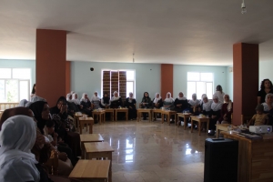 Kadına yönelik şiddete karşı mahallelerde farkındalık çalışması