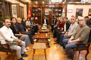 Mezopotamya Su Forumu katılımcılarından DBB’ye ziyaret