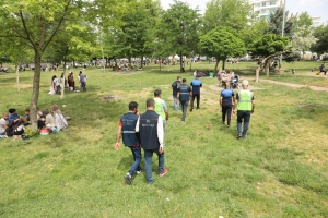 Çevre sağlığı için Newroz Parkı&#039;nda denetim