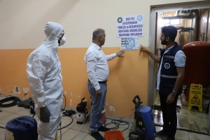 DÎSKÎ ji bo ava bi qelîte û saxlem depoyên avê paqij dike