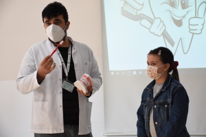 Bilgi Evi öğrencileri Ağız ve Diş Sağlığı Haftasını kutladı