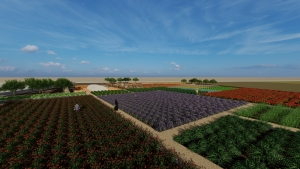 Tıbbi ve aromatik bahçede çalışmalar başladı