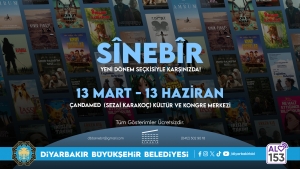Weekends in Diyarbakır will be shaped by cinema