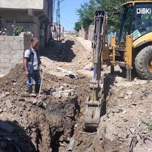 Ergani Şirinevler Mahallesi’nin su sorunu çözüldü