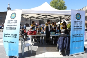Yurttaşlara ücretsiz sağlık taraması hizmeti verildi
