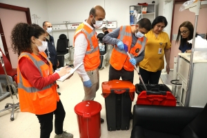 Tight controls for public health: 8 tonnes of medical waste collected each day