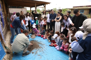 Xwendekaran di atolyeya kerp&icirc;&ccedil;&ecirc; de avahiy&ecirc;n sir&ucirc;şt&icirc; &ccedil;&ecirc;kirin