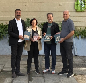 Hevşaredar Hatun, li Barselonayê bi hunermendan re civiya