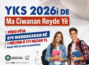 Şaredar&icirc; ra 1 M&icirc;lyon &ucirc; 171 Hezar TL Pişt&icirc;day&icirc;ş&ecirc; YKS&rsquo;y&icirc;