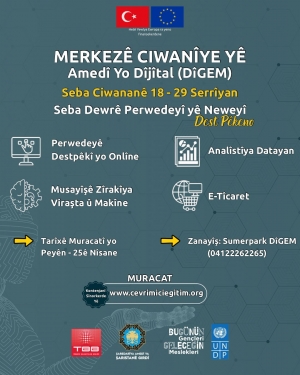 Ciwan&icirc; Meslekan&ecirc; D&icirc;j&icirc;talan Nas Ken&ecirc;