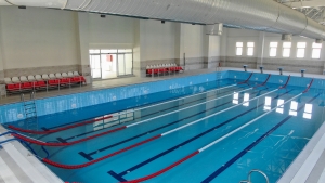 Kulp yarı olimpik yüzme havuzu tamamlandı
