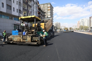 Bulwarê Selahaddîn Eyyûbî de Rokerdişî Asfaltî Ame Temamkerdene