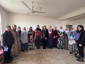 Eğil Akalan Mahallesi&rsquo;nde kadın buluşması ger&ccedil;ekleştirildi